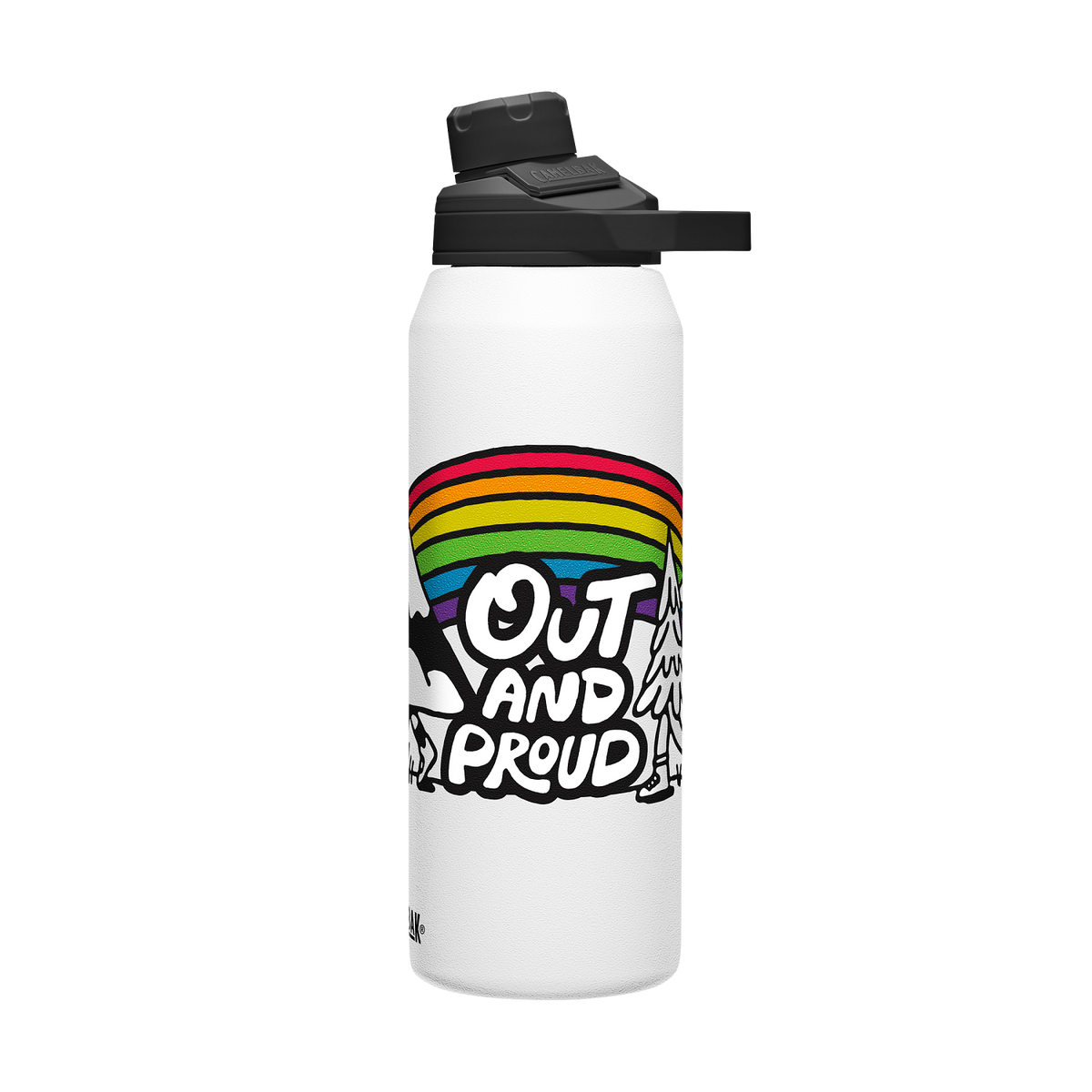 chute-mag-32-oz-water-bottle-insulated-stainless-steel-plus-cleanup-kit-pride-collection-limited-edition-g6 xhvxlhasbo