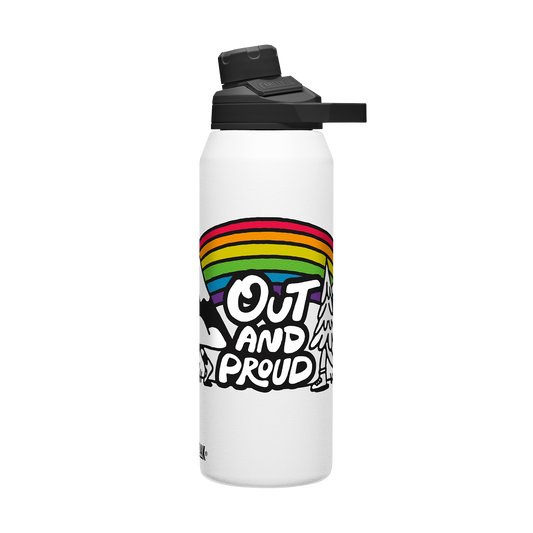 chute-mag-32-oz-water-bottle-insulated-stainless-steel-plus-cleanup-kit-pride-collection-limited-edition-g6 xhvxlhasbo